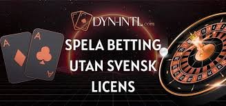 Casinon utan svensk licens - Utforska Alternativen